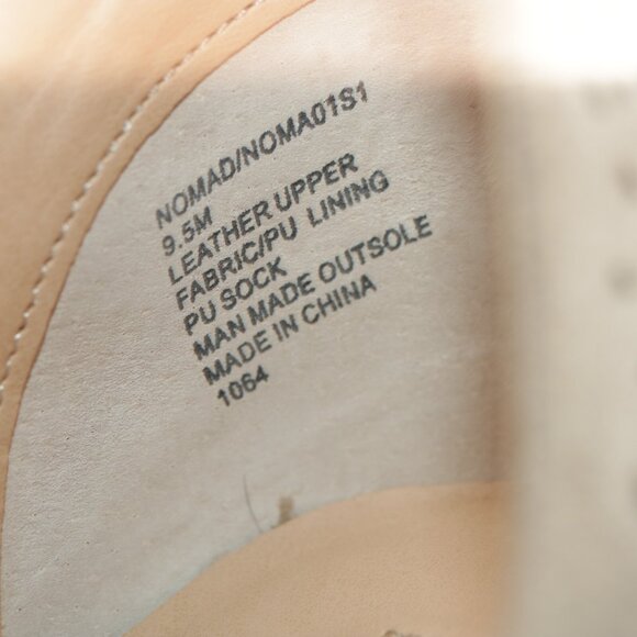 Steve Madden Womens Nomad Boot Size 9.5 Gray Suede Perf Cutout Block Heel Bootie - Picture 9 of 10